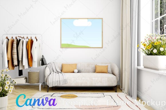 Download Frame Mockup for Canva - Premium Resources