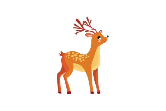 Download Cute Animal Deer Illustrations Vector - Illustrations Collection