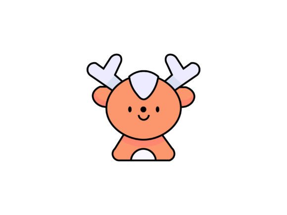 Download Christmas Deer Illustrations - Illustrations Collection