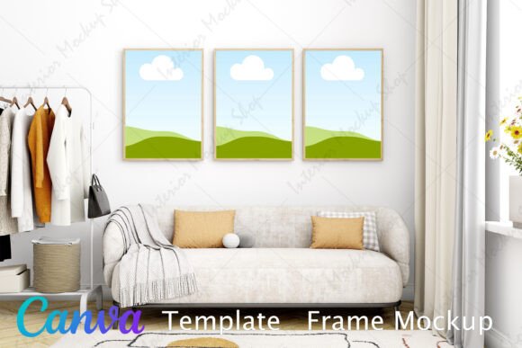 Download Frame Mockuop for Canva - Premium Resources