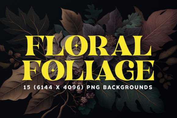 Download 15 Moody Floral Illustrations (6K) - Illustrations Collection